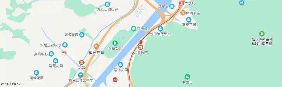 香港沙田醫院_巴士站地圖_香港巴士_妙搜巴士搜尋2025