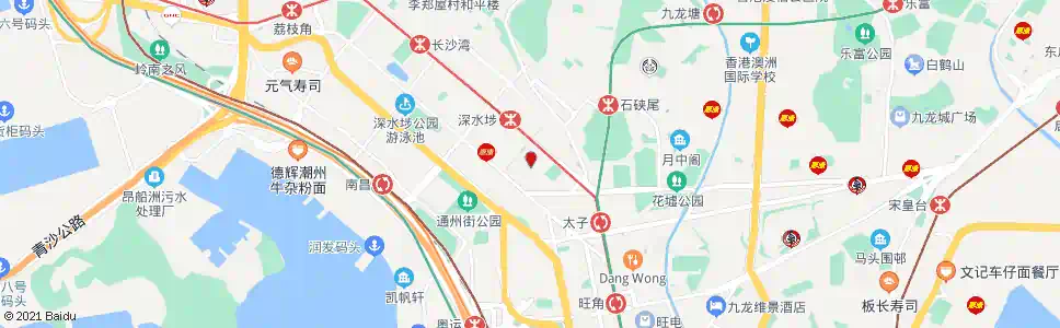 香港石硤尾街休憩花園_巴士站地圖_香港巴士_妙搜巴士搜尋2025