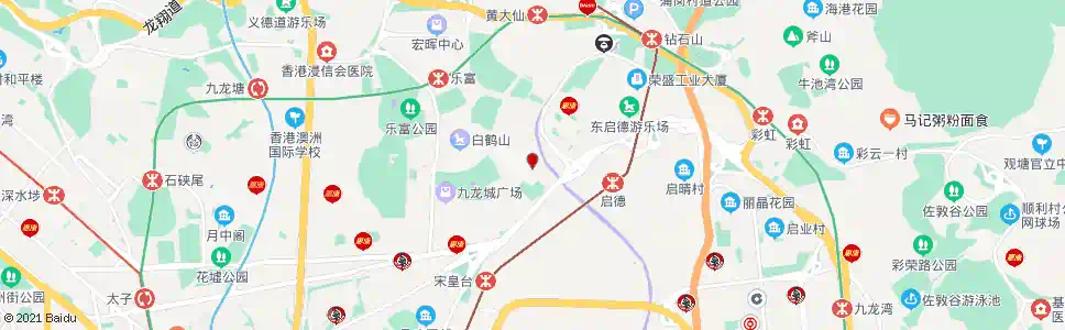 香港東頭邨康東樓_巴士站地圖_香港巴士_妙搜巴士搜尋2025