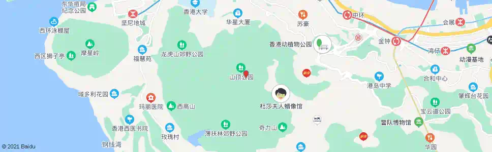 香港山道_巴士站地圖_香港巴士_妙搜巴士搜尋2025