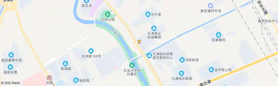 天津果园南道_公交站地图_天津公交_妙搜公交查询2025