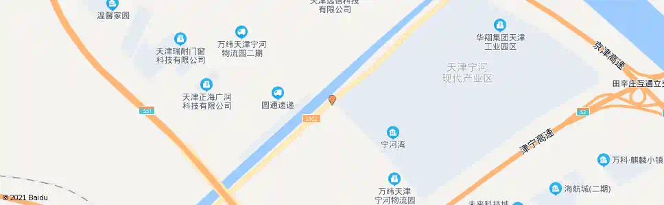 天津宁河现代产业园区_公交站地图_天津公交_妙搜公交查询2025