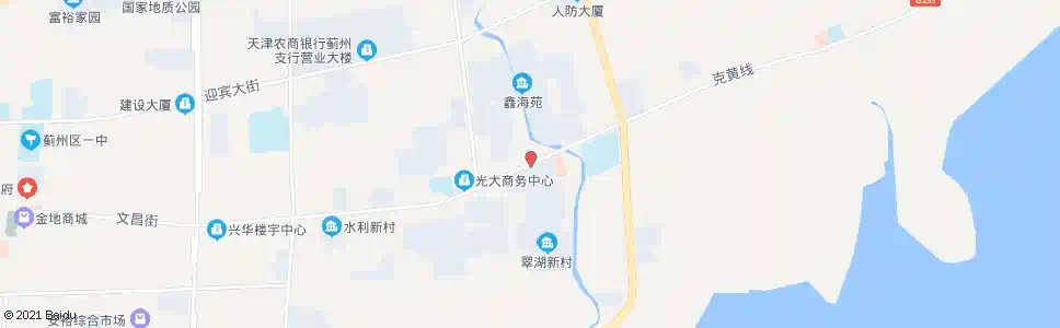 天津鑫海苑_公交站地图_天津公交_妙搜公交查询2025