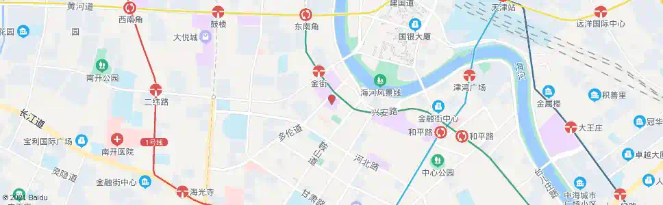 天津百货大楼(西)_公交站地图_天津公交_妙搜公交查询2025