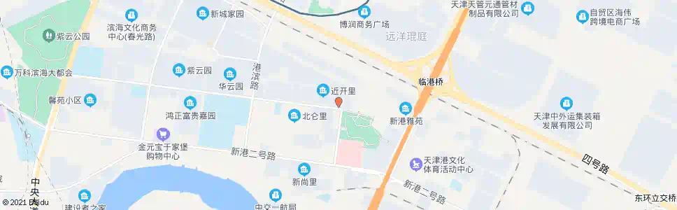 天津近开里_公交站地图_天津公交_妙搜公交查询2025