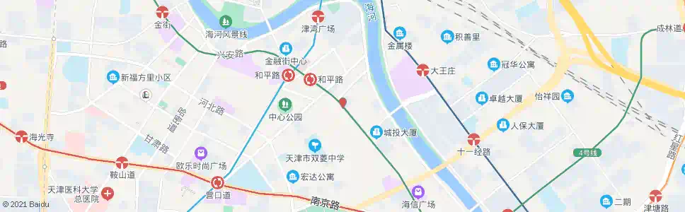 天津大同道_公交站地图_天津公交_妙搜公交查询2025