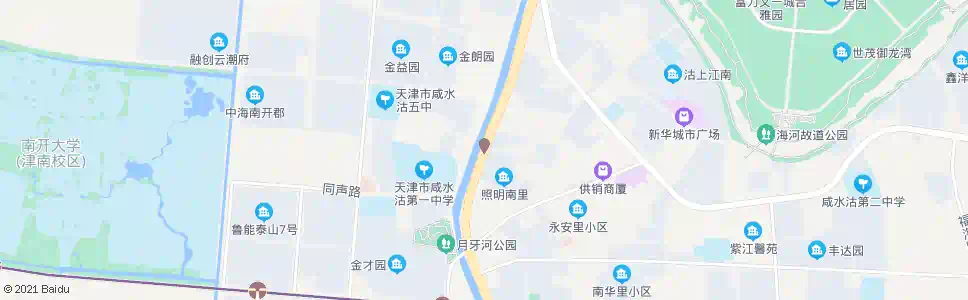 天津全红桥_公交站地图_天津公交_妙搜公交查询2025