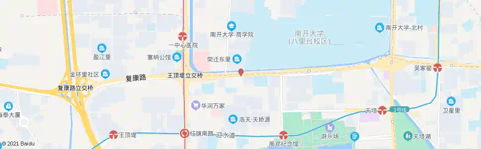 天津天津图书馆_公交站地图_天津公交_妙搜公交查询2025
