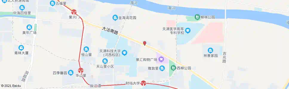 天津灰堆_公交站地图_天津公交_妙搜公交查询2025