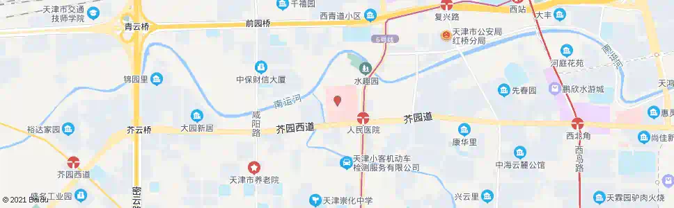 天津府君苗医院_公交站地图_天津公交_妙搜公交查询2025