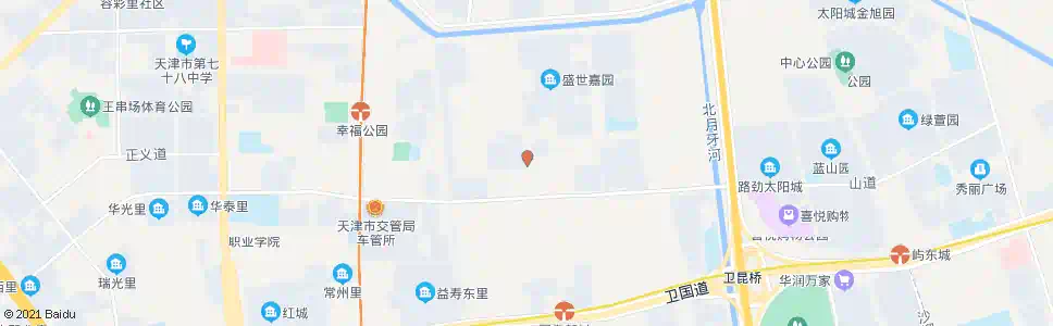 天津真理园_公交站地图_天津公交_妙搜公交查询2025