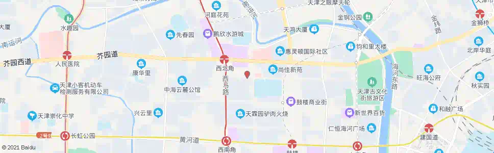 天津富力城公交站_公交站地图_天津公交_妙搜公交查询2025