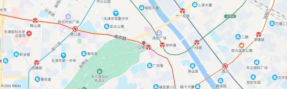 天津小营门_公交站地图_天津公交_妙搜公交查询2025