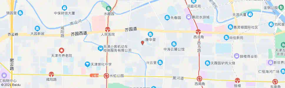 天津怡华路_公交站地图_天津公交_妙搜公交查询2025