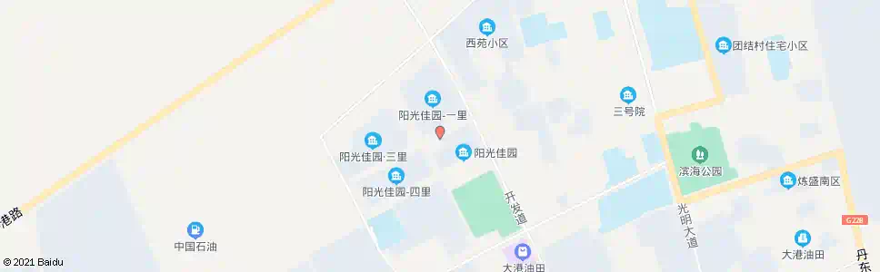 天津阳光家园一里二里_公交站地图_天津公交_妙搜公交查询2025