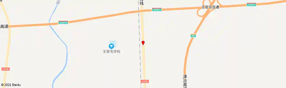 天津王官屯_公交站地图_天津公交_妙搜公交查询2025