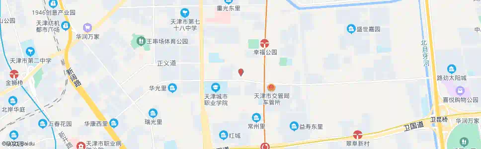 天津江都路_公交站地图_天津公交_妙搜公交查询2025