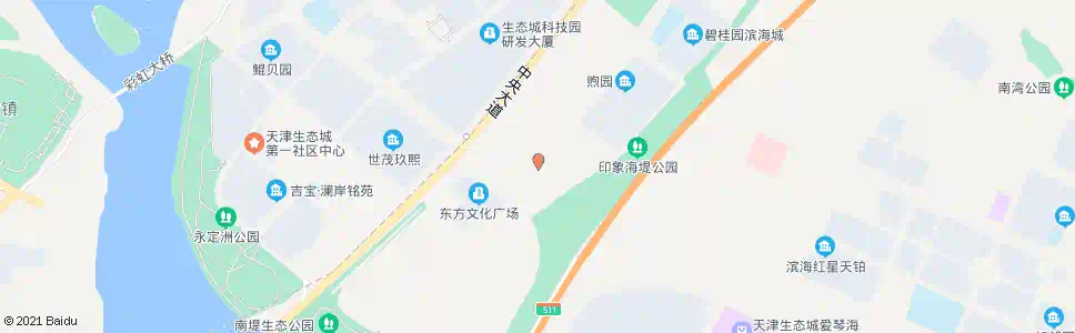 天津滨旅产业园_公交站地图_天津公交_妙搜公交查询2025