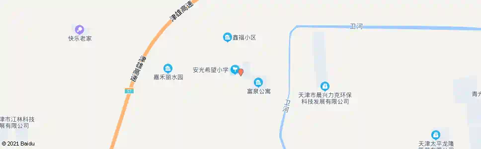 天津安光小学_公交站地图_天津公交_妙搜公交查询2025