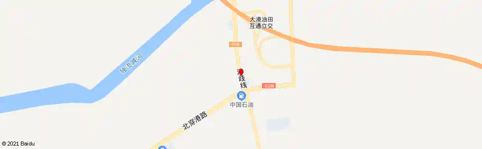 天津穿港路_公交站地图_天津公交_妙搜公交查询2025