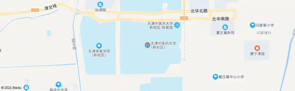 天津中医学院(天津中医药大学)_公交站地图_天津公交_妙搜公交查询2025