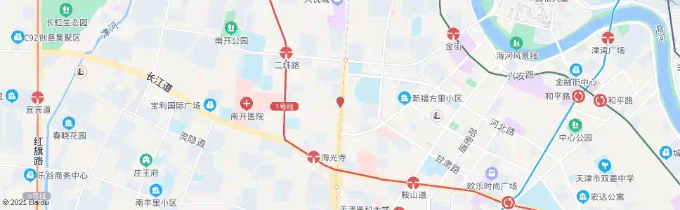 天津陞安大街_公交站地图_天津公交_妙搜公交查询2025