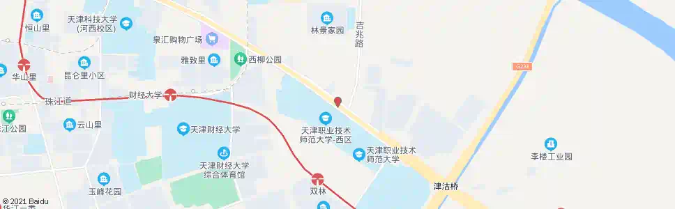 天津中铁十八局_公交站地图_天津公交_妙搜公交查询2025