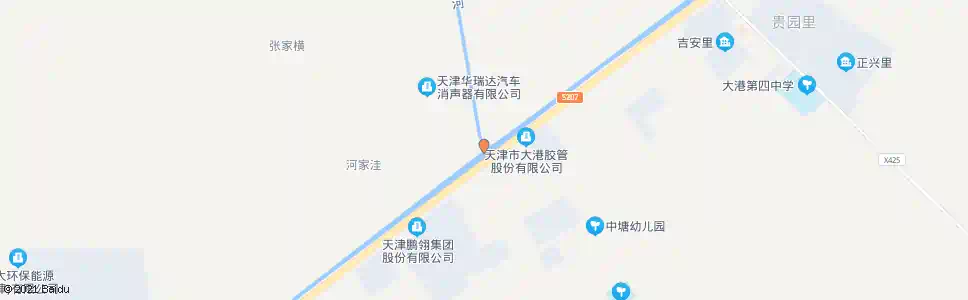 天津中塘顺利桥_公交站地图_天津公交_妙搜公交查询2025