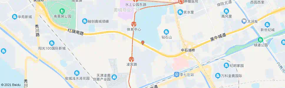天津凌庄子_公交站地图_天津公交_妙搜公交查询2025
