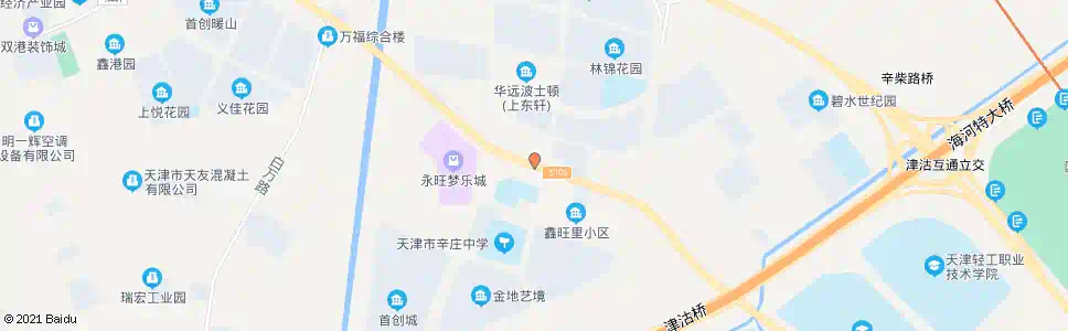 天津中辛庄_公交站地图_天津公交_妙搜公交查询2025