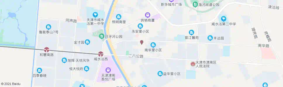 天津培智学校_公交站地图_天津公交_妙搜公交查询2025