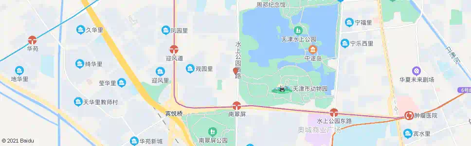天津仓峰园_公交站地图_天津公交_妙搜公交查询2025