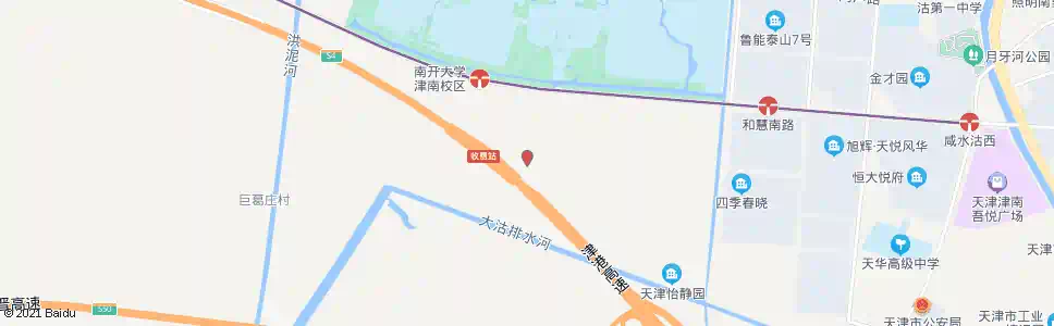 天津天南大新校址公交站_公交站地图_天津公交_妙搜公交查询2025