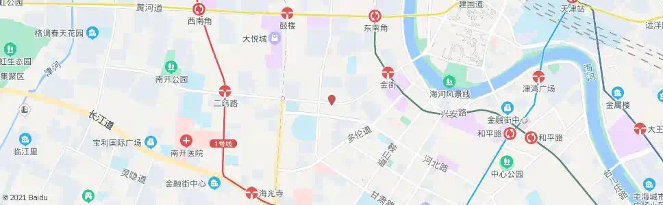 天津荣业大街_公交站地图_天津公交_妙搜公交查询2025