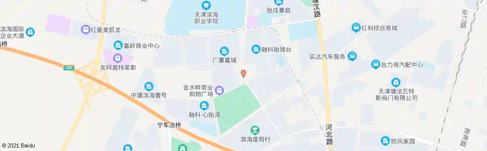 天津上北新新家园东门_公交站地图_天津公交_妙搜公交查询2025