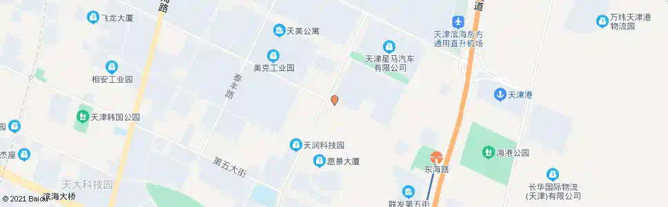 天津北海路_公交站地图_天津公交_妙搜公交查询2025