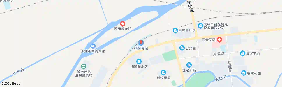 天津杨柳青临时客运站_公交站地图_天津公交_妙搜公交查询2025
