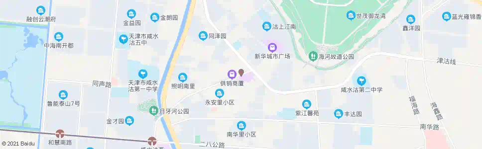 天津月坛商厦_公交站地图_天津公交_妙搜公交查询2025