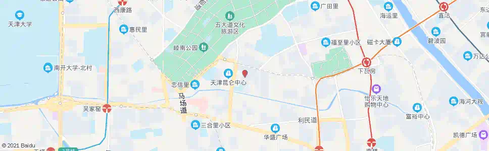 天津罗马花园_公交站地图_天津公交_妙搜公交查询2025