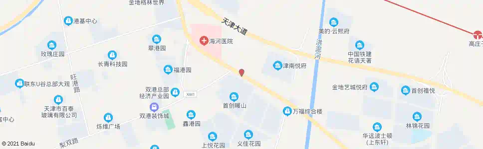 天津文教厂_公交站地图_天津公交_妙搜公交查询2025