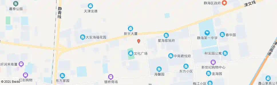 天津名门世家(桃园路)_公交站地图_天津公交_妙搜公交查询2025