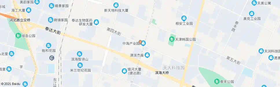 天津中信工业区_公交站地图_天津公交_妙搜公交查询2025