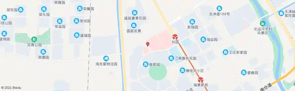 天津辰达北路_公交站地图_天津公交_妙搜公交查询2025