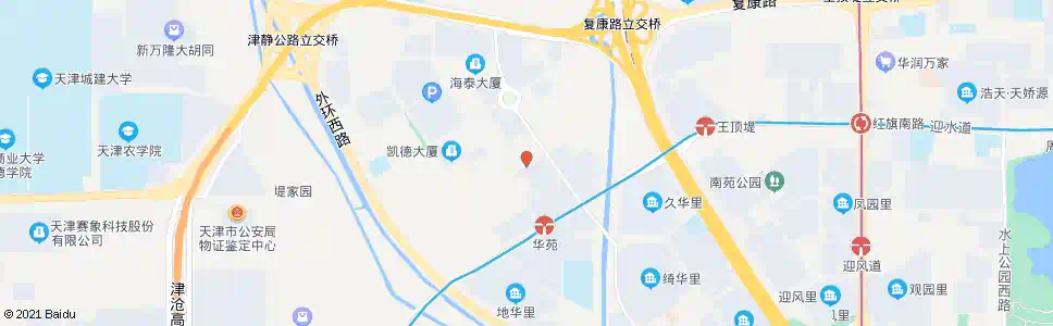 天津榕苑路_公交站地图_天津公交_妙搜公交查询2025