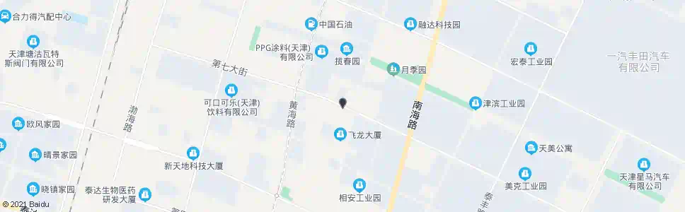 天津泰达变压器_公交站地图_天津公交_妙搜公交查询2025