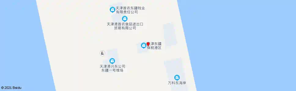 天津东疆第二联检服务中心_公交站地图_天津公交_妙搜公交查询2025