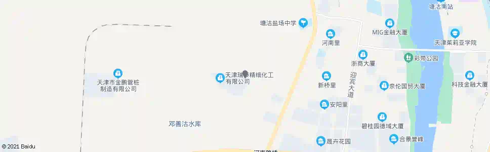 天津大沽化工厂_公交站地图_天津公交_妙搜公交查询2025