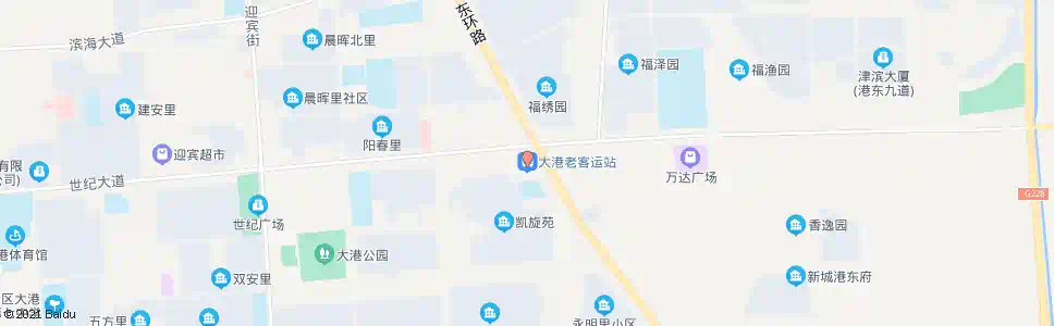 天津大港新客运站_公交站地图_天津公交_妙搜公交查询2025