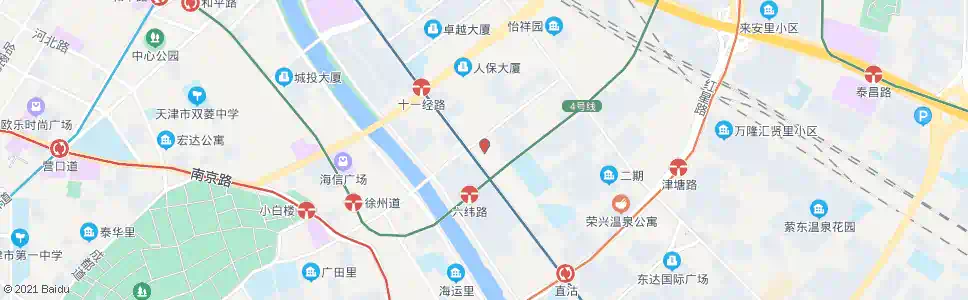 天津经济技术研究院_公交站地图_天津公交_妙搜公交查询2025