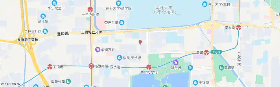 天津凯祥花园_公交站地图_天津公交_妙搜公交查询2025